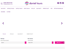 Tablet Screenshot of danieltours.com